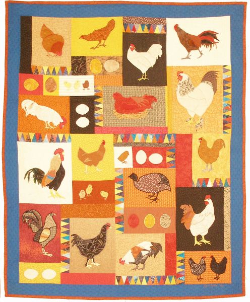 Fancy Fowl - PATTERN